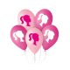 Prinzessin My Pink World Ponytail Prinzessin Ballon, 5 Stk 12 Zoll (30 cm)