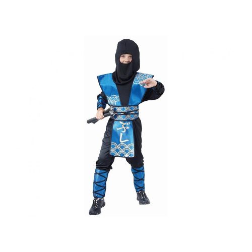 Ninja Blue  Ninja-Kostüm 110/120 cm