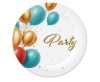 Party Balloon Papierteller 6er-Set, 18 cm