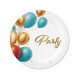 Party Balloon Papierteller 6er-Set, 18 cm