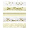 Hochzeit White i Band Set 5 Stk