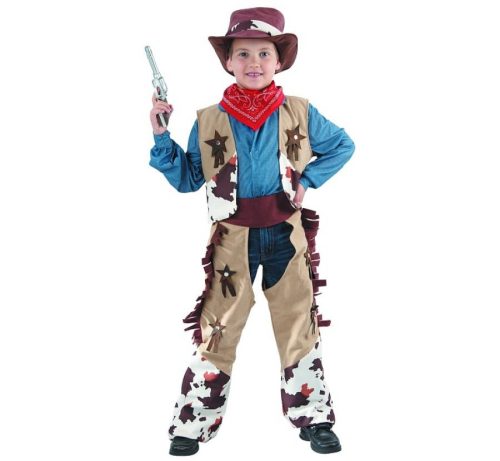 Halloween Cowboy Kostüm 110/120 cm