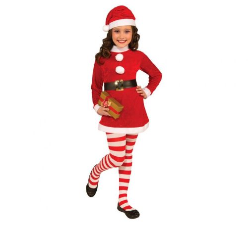 Weihnachten Santa Girl, Weihnachtsmann Mädchen Kostüm 7-9 Jahre