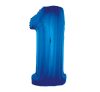 Nummer B&C Blue Blauer Nummer 1 Folienballon 92 cm