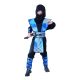 Ninja Blaues Ninja Kostüm 110/120 cm