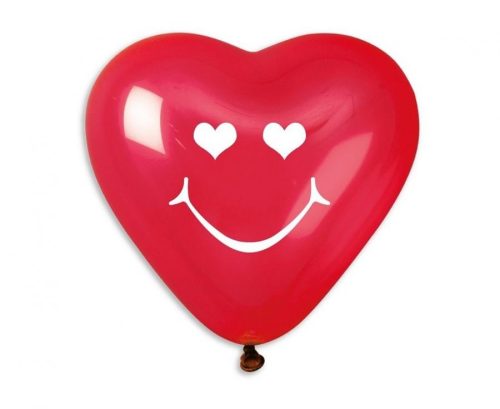 Liebe Red Hearts, rote Herzballon, Ballon 3 Stk 10 Zoll (25 cm)