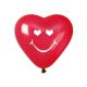 Liebe Red Hearts, rote Herzballon, Ballon 3 Stk 10 Zoll (25 cm)