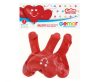 Liebe Red Hearts, rote Herzballon, Ballon 3 Stk 10 Zoll (25 cm)