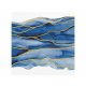 Farbe Watercolor Waves Wellen Serviette 20 Stk 33x33 cm