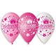 Prinzessin Princess, Ballon, 5 Stk. 12 Zoll (30 cm)