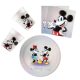 Disney Mickey  Disney 100 Mickey Party-Set mit 36 Teilen und 23 cm Teller