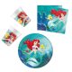 Disney Prinzessin Ariel Curious Party-Set 36 tlg mit 23 cm Tellern