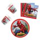 Spiderman Crime Fighter Partyset 36-teilig mit 23 cm Tellern