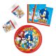 Sonic the Hedgehog Sega Sonic der Igel Party-Set 36 Stk mit 23 cm Tellern