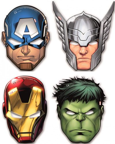 Avengers Infinity Stones Maske, 6er-Set