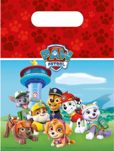 Paw Patrol Ready For Action Geschenktüte 6er Set