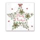 Weihnachten Rising Star i Serviette 20 Stk 33x33 cm