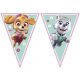 Paw Patrol Skye and Everest Fahnengirlande