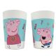 Peppa Wutz Messy Play Plastikbecher 2-teiliges Set 230 ml