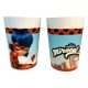 Miraculous Geschichten von Ladybug und Cat Noir Hero Plastikbecher 2-teiliges Set 230 ml