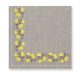 Blume Yellow Flowers Serviette 20 Stk. 33x33 cm