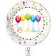 Geburtstag Streamers Happy Birthday Pappteller 8 Stück 23 cm FSC