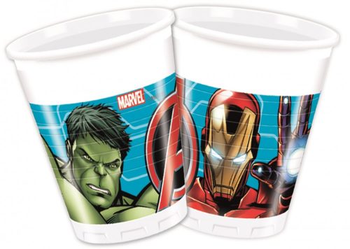 Avengers Infinity Stones 8er-Set Plastikbecher 200 ml