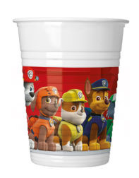 Paw Patrol Ready For Action Kunststoffbecher 8 Stück 200 ml