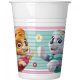 Paw Patrol Skye and Everest Kunststoffbecher 8er-Set 200 ml