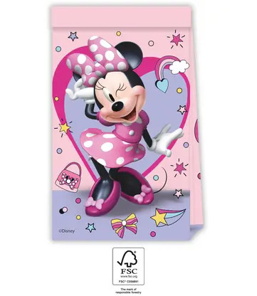 Disney Minnie  Junior Papier Tüte 4 Stk FSC