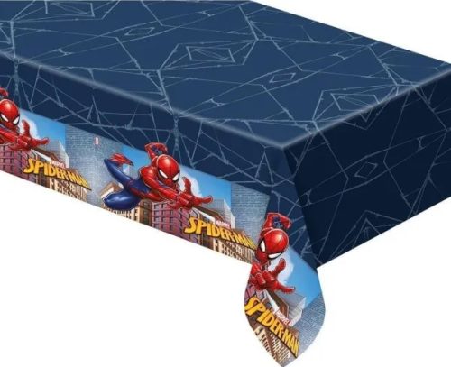 Spiderman Crime Fighter Kunststoff-Tischdecke 120x180 cm