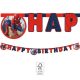 Spiderman Crime Fighter Happy Birthday Banner FSC 2 m