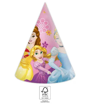 Disney Prinzessin Live Your Story Partyhut, Tschako 6 Stk. FSC