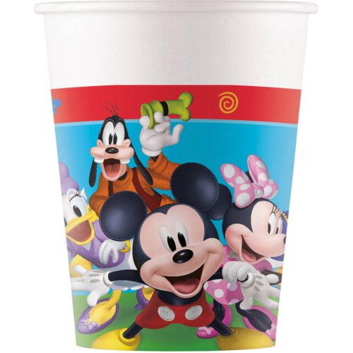 Disney Mickey  Rock the House Pappbecher 8 Stk 200 ml FSC