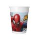 Spiderman Crime Fighter Plastikbecher 8 Stück 200 ml