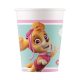 Paw Patrol Skye and Everest Papierbecher 8 Stk. 200 ml FSC