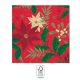 Weihnachten Holly Poinsettia i Serviette 20 Stk 33x33 cm FSC