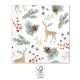 Weihnachten Forest Reindeers i Serviette 20 Stk. 33x33 cm