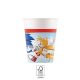 Sonic the Hedgehog Sega Sonic der Igel Papierbecher 8 Stk. 200 ml FSC