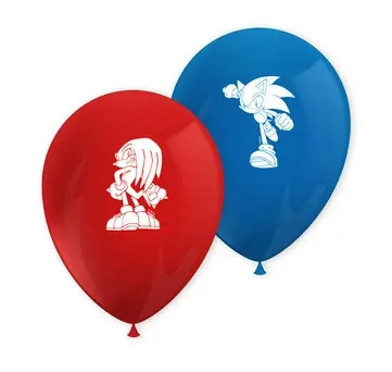 Sonic the Hedgehog Sega Sonic der Igel Ballon, 8 Stück