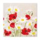 Blume Daisies Poppies Serviette 20 Stk., 33x33 cm FSC