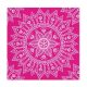 Farbe Fuchsia White Mandala Serviette 20 Stk, 33x33 cm FSC