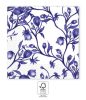 Floral Blue Porcelain Serviette 20 Stück 33x33 cm