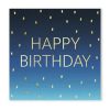 Geburtstag Golden Blue Happy Birthday Serviette 20 Stk 33x33 cm FSC