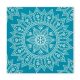 Farbe Petrol White Mandala Serviette 20 Stk, 33x33 cm FSC