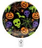 Halloween Happy Pappteller 8 Stk 23 cm FSC