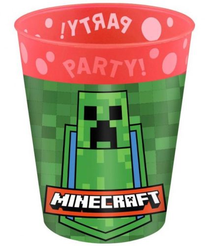 Minecraft Mikro-Premium-Kunststoffbecher-Set 4-teilig 250 ml