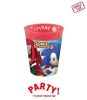 Sonic a sündisznó Sega Micro Premium Kunststoffbecher-Set 4-tlg 250 ml