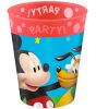 Disney Mickey  Rock the House Micro Premium Kunststoff-Becher Set 4 Stk 250 ml