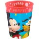 Disney Mickey  Rock the House Micro Premium Kunststoff-Becher Set 4 Stk 250 ml